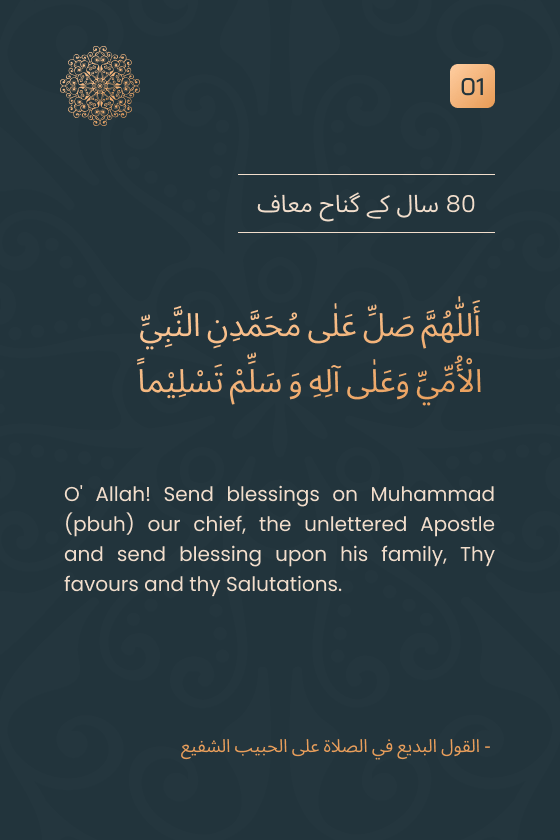 Forgiveness of 80 years&nbsp;Sins